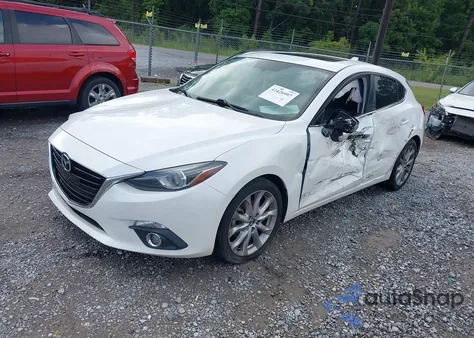 2014 Mazda Mazda3 S Grand Touring from USA, damaged, VIN JM1BM1M33E1198596